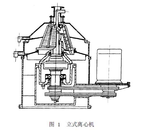 立式離心機(jī)(LLL 型)，見圖 1